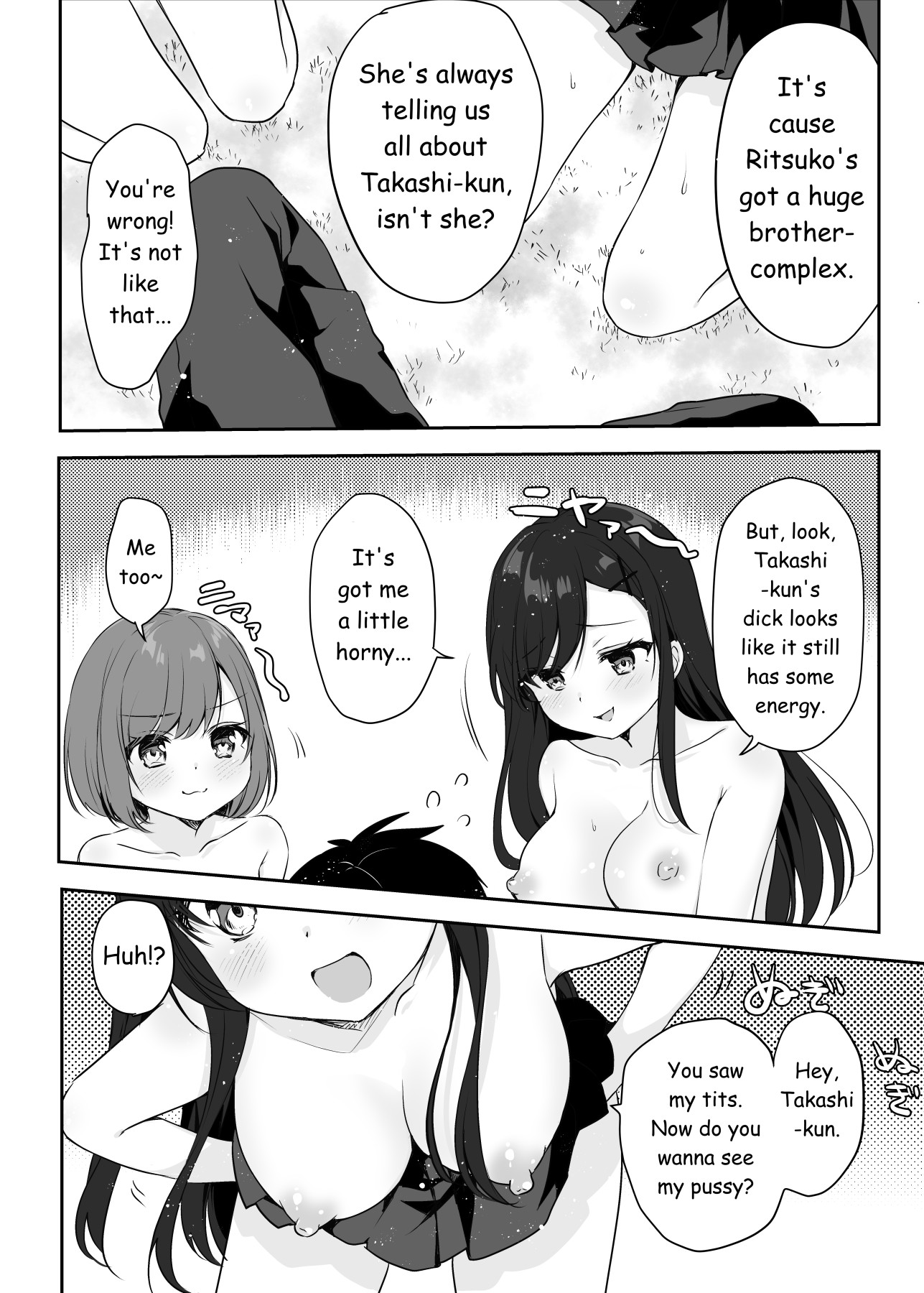 Hentai Manga Comic-The Tables Were Turned When I Tried to Rape my Sister and Her Friends While They Were Asleep-Read-28